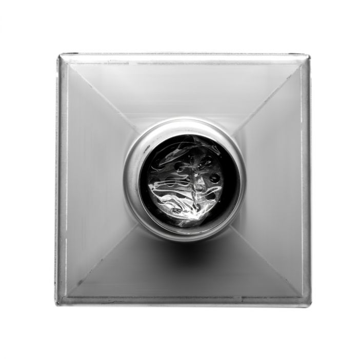 ALFI  5"x5" Square Stainless Shower Drain w/ Solid Cover - ABSD55B
