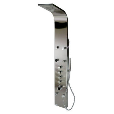 ALFI  Stainless Steel Shower Panel with 6 Body Sprays - ABSP40