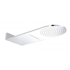 ALFI 10" Wall-Mounted Square Waterfall Rain Shower Head - RAIN10RW - The Home Selection