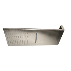 ALFI 10" Wall-Mounted Square Waterfall Rain Shower Head - RAIN10SW - The Home Selection