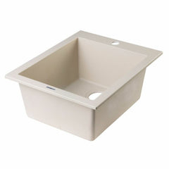ALFI 17" Drop-In Rectangular Granite Kitchen Prep Sink - AB1720DI - The Home Selection