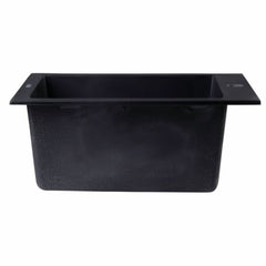 ALFI 17" Drop-In Rectangular Granite Kitchen Prep Sink - AB1720DI - The Home Selection