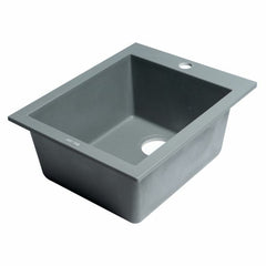 ALFI 17" Drop-In Rectangular Granite Kitchen Prep Sink - AB1720DI - The Home Selection