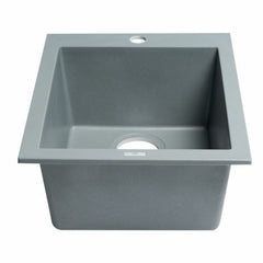 ALFI 17" Drop-In Rectangular Granite Kitchen Prep Sink - AB1720DI - The Home Selection