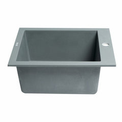 ALFI 17" Drop-In Rectangular Granite Kitchen Prep Sink - AB1720DI - The Home Selection