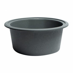 ALFI 17" Drop-In Round Granite Composite Kitchen Prep Sink - AB1717DI - The Home Selection