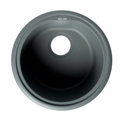 ALFI 17" Drop-In Round Granite Composite Kitchen Prep Sink - AB1717DI - The Home Selection
