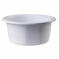 ALFI 17" Drop-In Round Granite Composite Kitchen Prep Sink - AB1717DI - The Home Selection