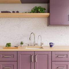 ALFI 20" White Fireclay Undermount Kitchen Sink - AB2017 - The Home Selection