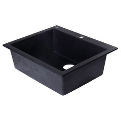 ALFI 24" Drop-In Single Bowl Granite Composite Kitchen Sink - AB2420DI - The Home Selection