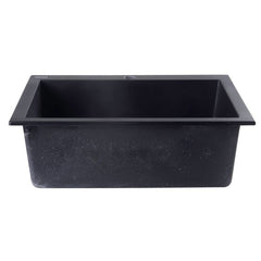 ALFI 24" Drop-In Single Bowl Granite Composite Kitchen Sink - AB2420DI - The Home Selection