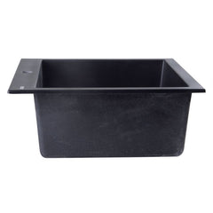 ALFI 24" Drop-In Single Bowl Granite Composite Kitchen Sink - AB2420DI - The Home Selection