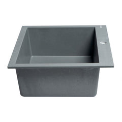 ALFI 24" Drop-In Single Bowl Granite Composite Kitchen Sink - AB2420DI - The Home Selection