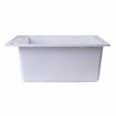 ALFI 24" Drop-In Single Bowl Granite Composite Kitchen Sink - AB2420DI - The Home Selection