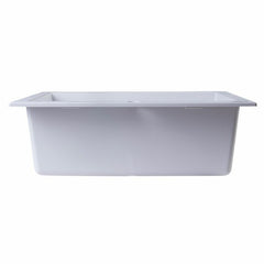 ALFI 24" Drop-In Single Bowl Granite Composite Kitchen Sink - AB2420DI - The Home Selection