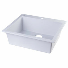 ALFI 24" Drop-In Single Bowl Granite Composite Kitchen Sink - AB2420DI - The Home Selection