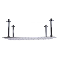 ALFI 24" Square Ultra Thin Rain Shower Head Stainless Steel - RAIN24S - The Home Selection