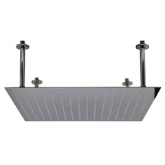 ALFI 24" Square Ultra Thin Rain Shower Head Stainless Steel - RAIN24S - The Home Selection