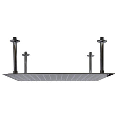 ALFI 24" Square Ultra Thin Rain Shower Head Stainless Steel - RAIN24S - The Home Selection