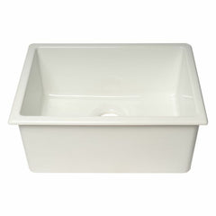 ALFI 24" Undermount / Drop In Fireclay Kitchen Sink - AB2418UD - The Home Selection