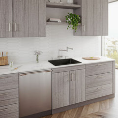 ALFI 24" Undermount / Drop In Fireclay Kitchen Sink - AB2418UD - The Home Selection