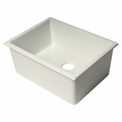 ALFI 24" Undermount / Drop In Fireclay Kitchen Sink - AB2418UD - The Home Selection