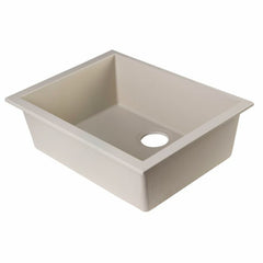ALFI 24" Undermount Single Granite Composite Kitchen Sink - AB2420UM - The Home Selection