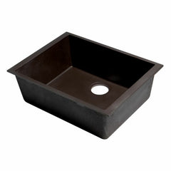 ALFI 24" Undermount Single Granite Composite Kitchen Sink - AB2420UM - The Home Selection