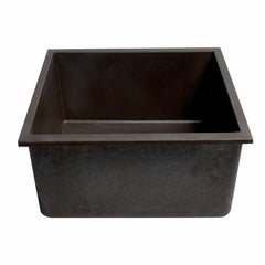 ALFI 24" Undermount Single Granite Composite Kitchen Sink - AB2420UM - The Home Selection