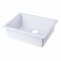 ALFI 24" Undermount Single Granite Composite Kitchen Sink - AB2420UM - The Home Selection