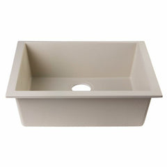 ALFI 24" Undermount Single Granite Composite Kitchen Sink - AB2420UM - The Home Selection