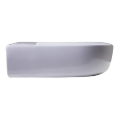 ALFI 24" White D-Bowl Porcelain Wall Mounted Bath Sink - AB111 - The Home Selection