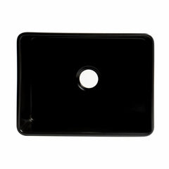 ALFI 24" x 18" Smooth Apron Single Bowl Fireclay Farm Sink - ABF2418 - The Home Selection
