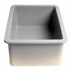 ALFI 27" x 18" Fireclay Undermount / Drop In Firelcay Kitchen Sink - ABF2718UD - The Home Selection