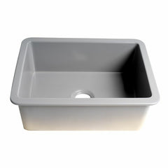 ALFI 27" x 18" Fireclay Undermount / Drop In Firelcay Kitchen Sink - ABF2718UD - The Home Selection