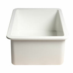 ALFI 27" x 18" Fireclay Undermount / Drop In Firelcay Kitchen Sink - ABF2718UD - The Home Selection