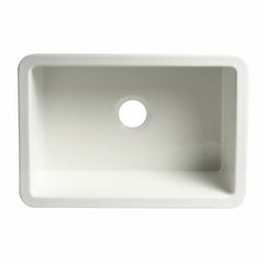 ALFI 27" x 18" Fireclay Undermount / Drop In Firelcay Kitchen Sink - ABF2718UD - The Home Selection