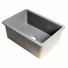 ALFI 27" x 18" Fireclay Undermount / Drop In Firelcay Kitchen Sink - ABF2718UD - The Home Selection
