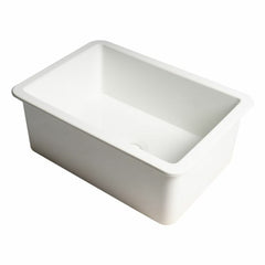 ALFI 27" x 18" Fireclay Undermount / Drop In Firelcay Kitchen Sink - ABF2718UD - The Home Selection