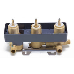 ALFI 3-Way Thermostatic Valve Shower Mixer Square Knobs - AB2801 - The Home Selection