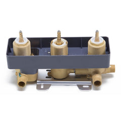 ALFI 3-Way Thermostatic Valve Shower Mixer Square Knobs - AB2801 - The Home Selection
