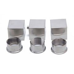 ALFI 3-Way Thermostatic Valve Shower Mixer Square Knobs - AB2801 - The Home Selection