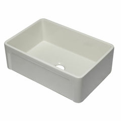 ALFI 30" Reversible Single Fireclay Farmhouse Kitchen Sink - AB3020SB - The Home Selection