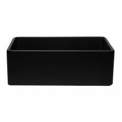 ALFI 30" Reversible Single Fireclay Farmhouse Kitchen Sink - AB3020SB - The Home Selection