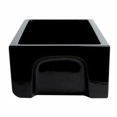 ALFI 30" Reversible Smooth/Fluted Single Fireclay Farm Sink - AB3018HS - The Home Selection