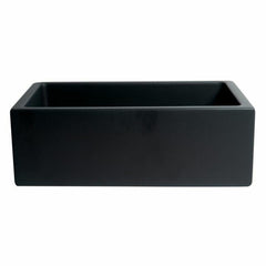 ALFI 30" Reversible Smooth/Fluted Single Fireclay Farm Sink - AB3018HS - The Home Selection
