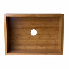 ALFI 30" Single Bowl Bamboo Farmhouse Apron Front Kitchen Sink - AB3021 - The Home Selection