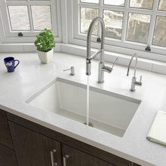 ALFI 30" Undermount / Drop In Fireclay Kitchen Sink - AB3018UD - The Home Selection