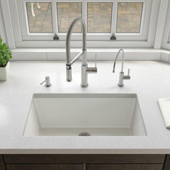 ALFI 30" Undermount / Drop In Fireclay Kitchen Sink - AB3018UD - The Home Selection