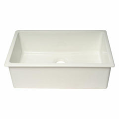 ALFI 30" Undermount / Drop In Fireclay Kitchen Sink - AB3018UD - The Home Selection